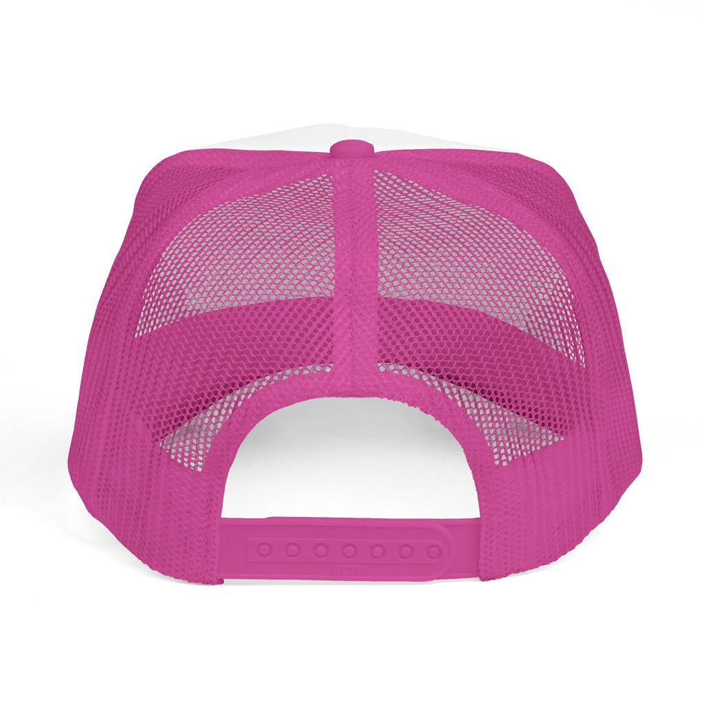 Individuelle Trucker Cap mit gebogenem Text — Personalisierte Mesh-Kappe