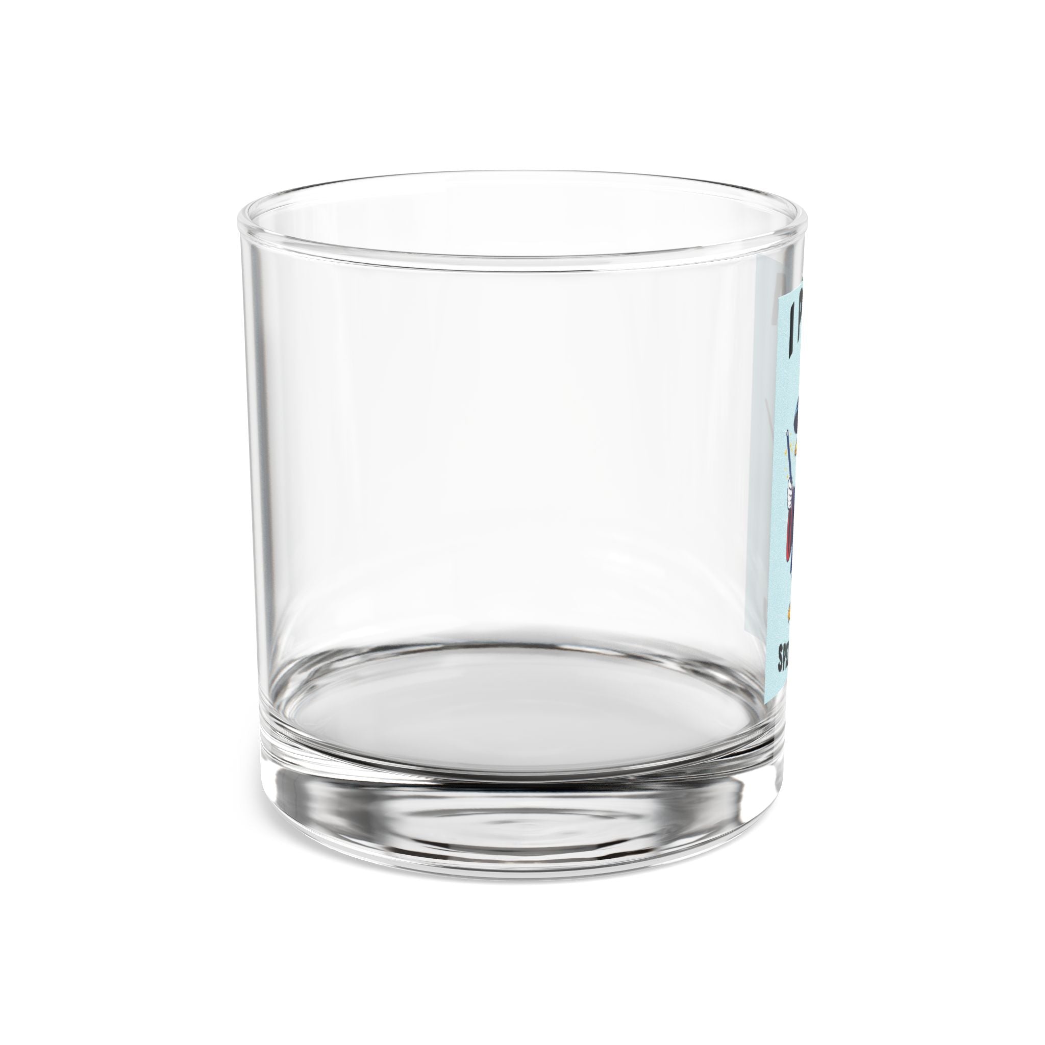 Whimsical Penguin Witch Rocks Glass — "I Put a Spell on You" 10oz