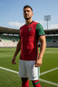 T-Shirt de Manga Curta | Seleção Portuguesa | 100% Algodão | Unissexo